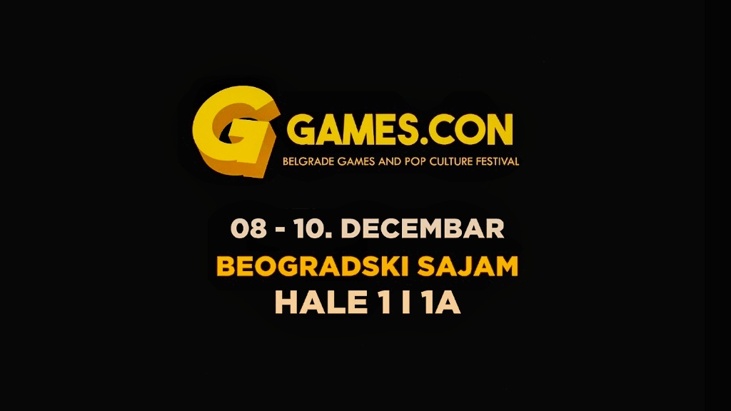 Games.con - najveći festival gejminga i pop kulture u regionu počinje 8. decembra!